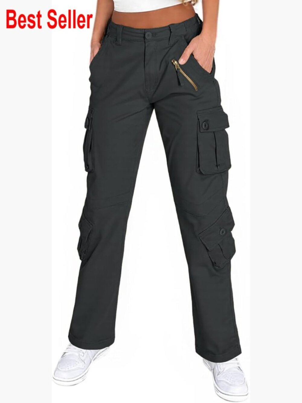 Cotton Spandex Ripstop Cargo Pants with 8 Pockets Tactical Work